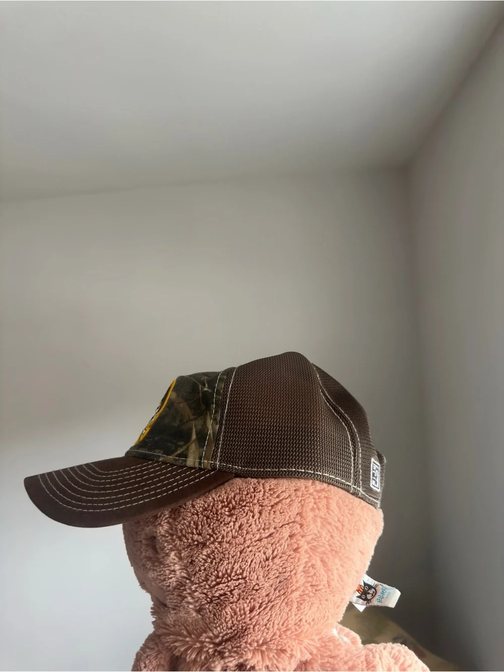 ECU Pirates Camo Baseball Hat The Game Realtree Mesh Back